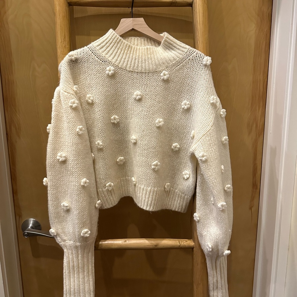 Farm Rio Handmade Flower Sweater - Picture 2 of 5